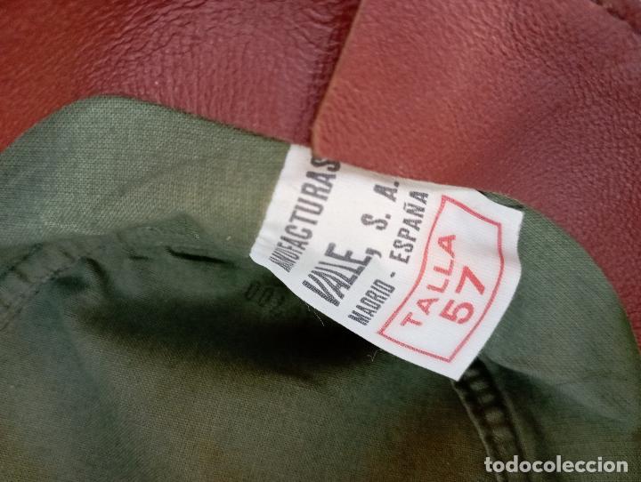 Militaria: Antigua Gorra de Faena de Coronel,Ej&eacute;rcito de Tierra - Foto 5