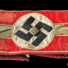 Militaria: BRAZALETE BORDADO ALEMÁN RZM NSDAP 1933 ORIGINAL. TERCER REICH.