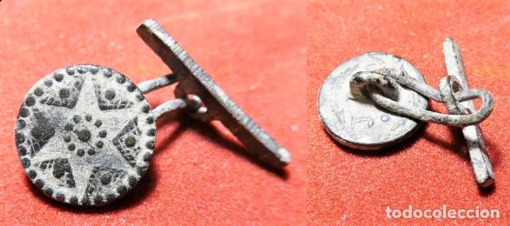 Militaria: ANTIGUO BOT&Oacute;N 12 mm - Foto 1