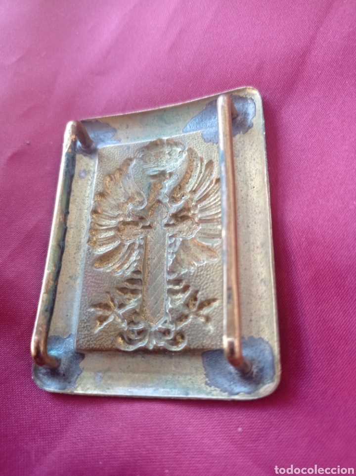 Militaria: HEBILLA EJERCITO MONARQUIA - Foto 2