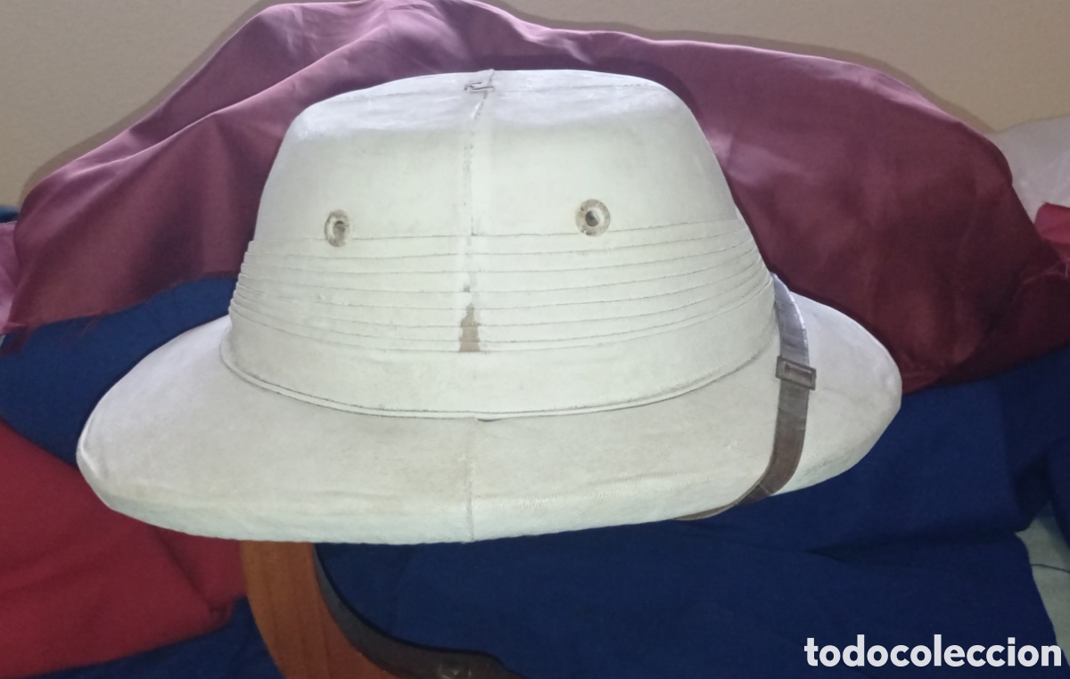 Militaria: SALACOT COLONIAL INGLES - Foto 2