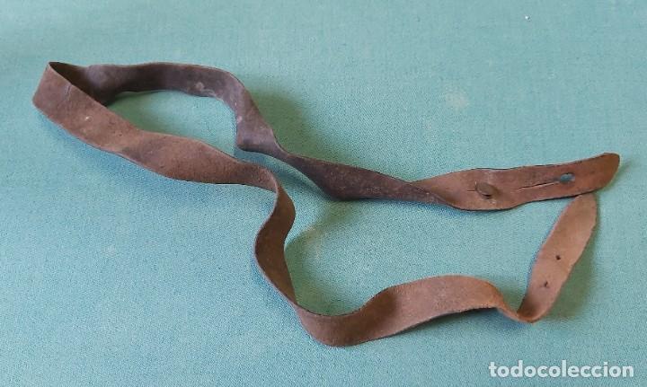Militaria: Correa de cuero, 80 cm - Foto 2