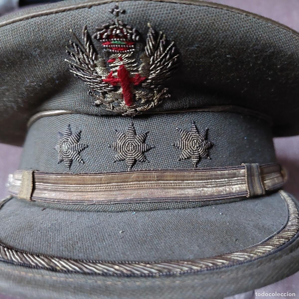 Militaria: Gorra de coronel ej&eacute;rcito espa&ntilde;ol a&ntilde;os 70 - Foto 2