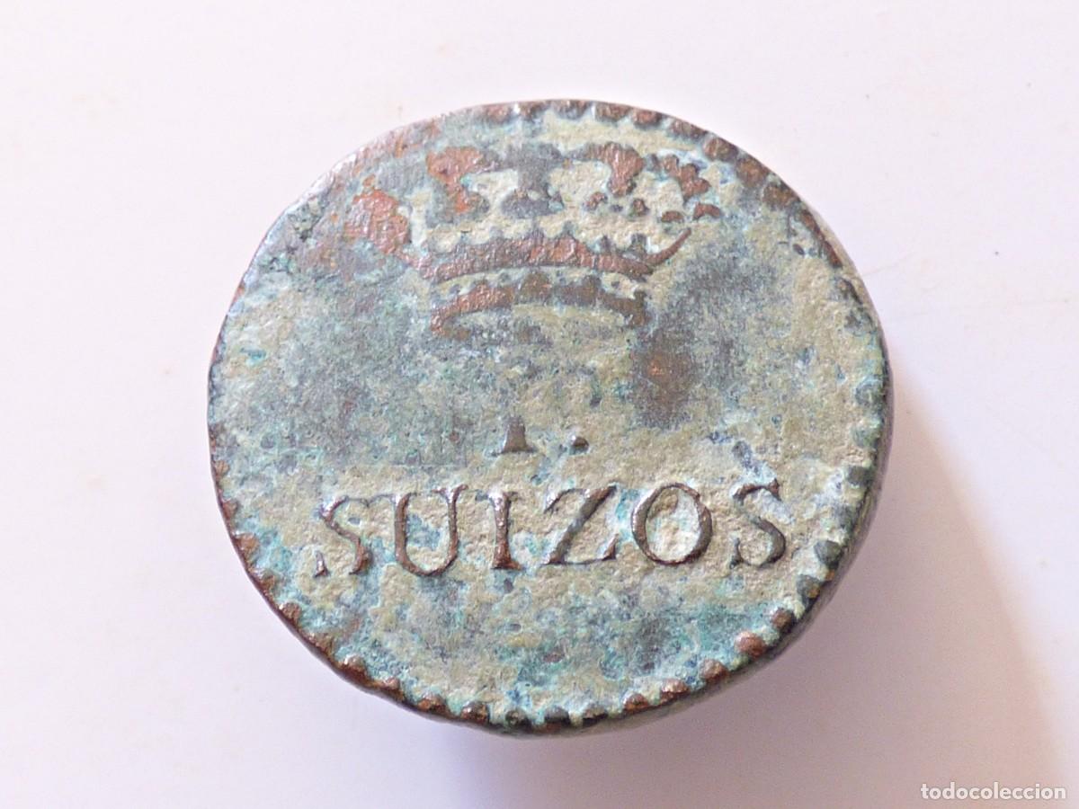 Militaria: BOT&Oacute;N ORIGINAL DE INFANTERIA 1&ordm; SUIZOS. TEODORO REDING. A&Ntilde;O 1804-1809