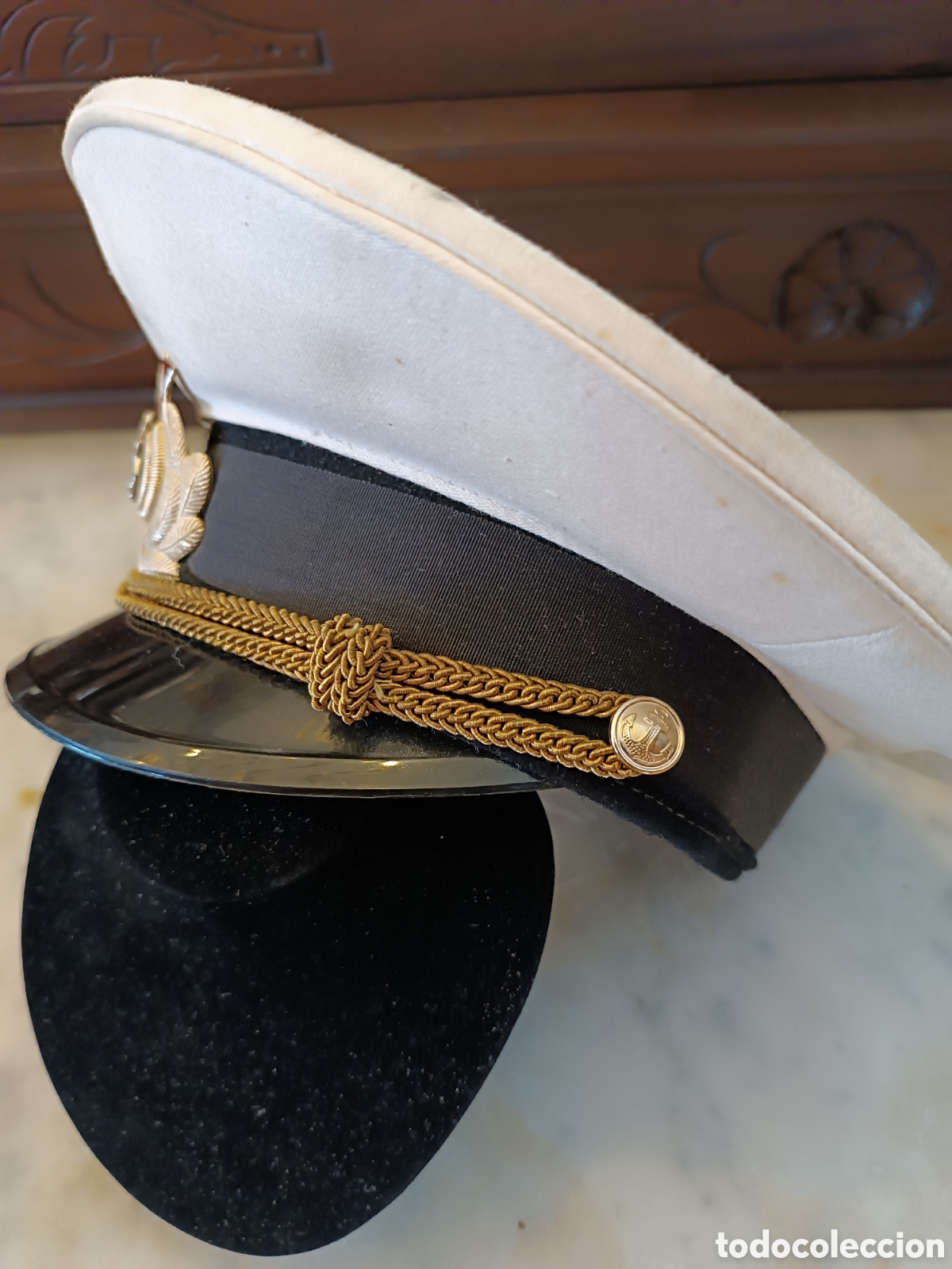 Militaria: Gorra Oficial marina sovi&eacute;tica. - Foto 3