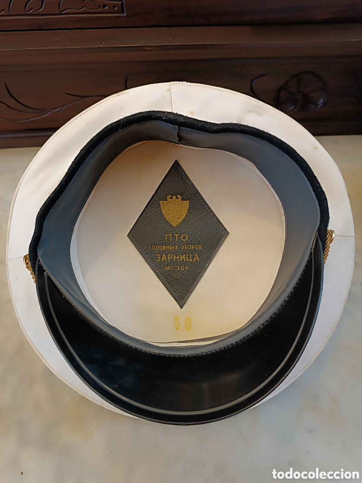 Militaria: Gorra Oficial marina sovi&eacute;tica. - Foto 6