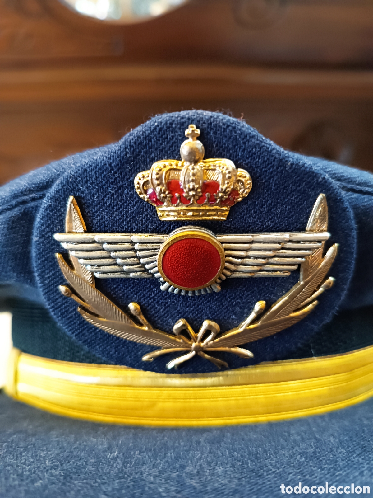 Militaria: Gorra Oficial ej&eacute;rcito del aire Espa&ntilde;ol - Foto 2