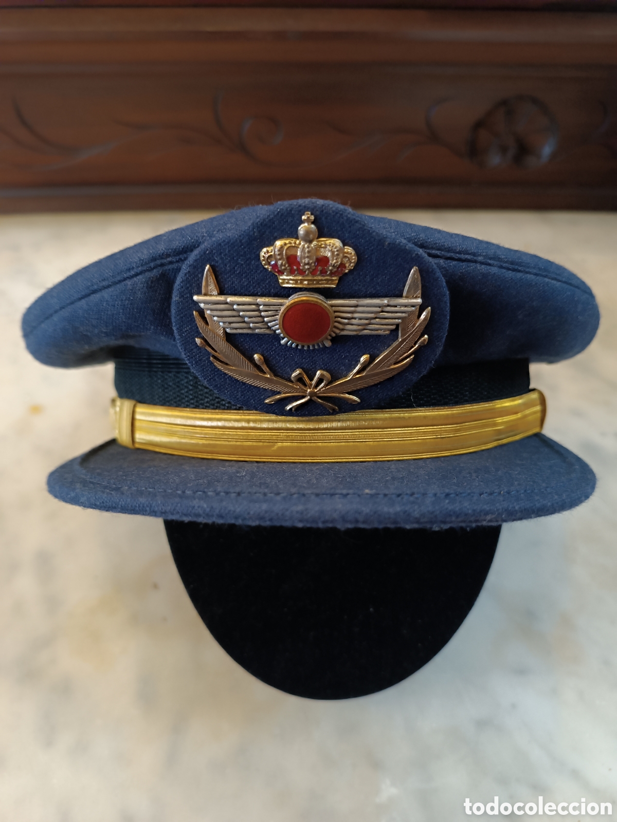 Militaria: Gorra Oficial ej&eacute;rcito del aire Espa&ntilde;ol - Foto 1