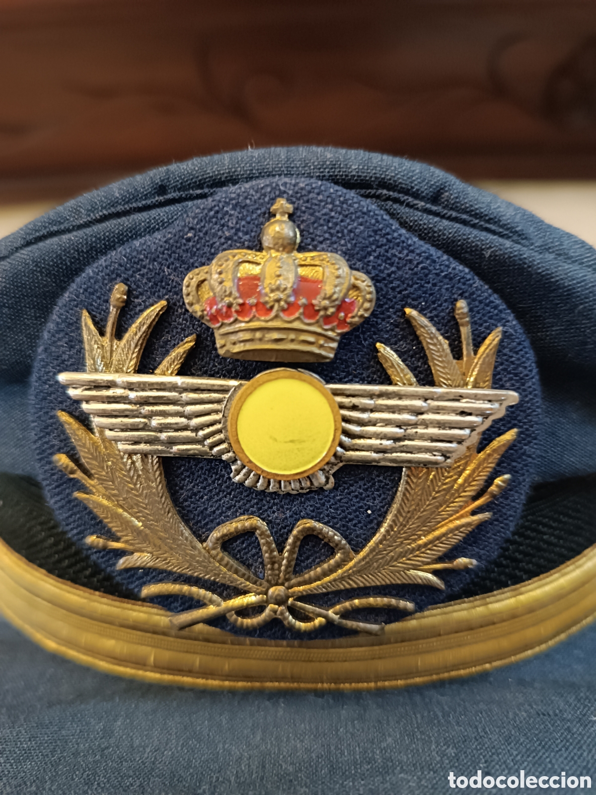 Militaria: Gorra Oficial ej&eacute;rcito del aire Espa&ntilde;ol - Foto 2