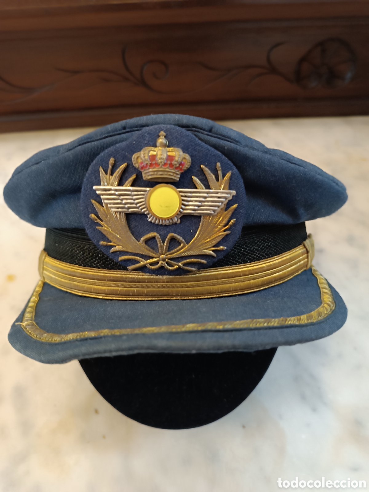 Militaria: Gorra Oficial ej&eacute;rcito del aire Espa&ntilde;ol - Foto 1