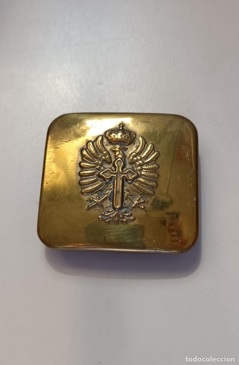 Militaria: Hebilla antigua ejercito Espa&ntilde;ol - Foto 1