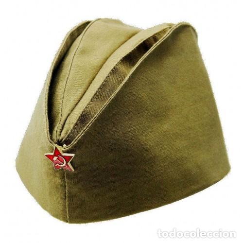 Militaria: Gorra de campo del soldado sovietico - Foto 2