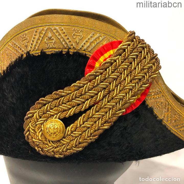 Tricornio de Tropa para un Guardia Civil Época Alfonso XIII - Original  Militaria