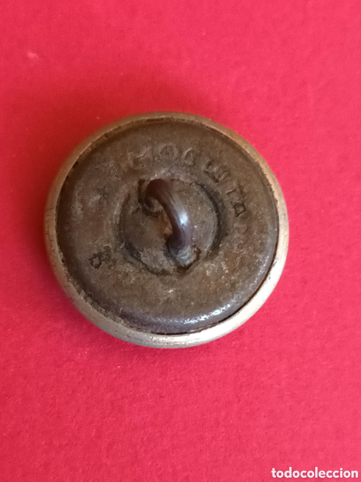 Militaria: BOTON MILITAR DEL EJ&Eacute;RCITO SOVI&Eacute;TICO. WWII. 2 CM. - Foto 2