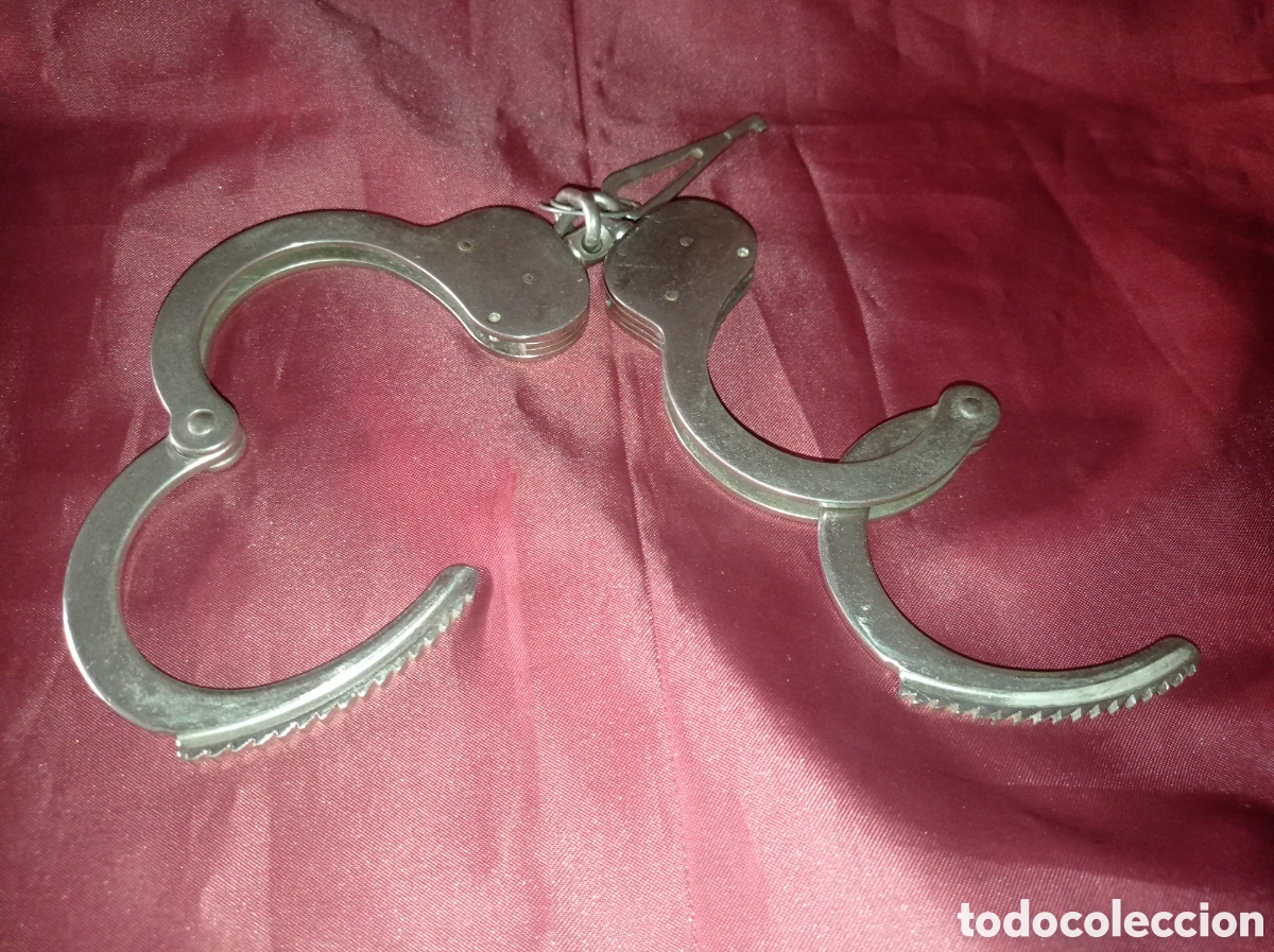 Militaria: GRILLETES ORIGINALES ASTRA - Foto 2