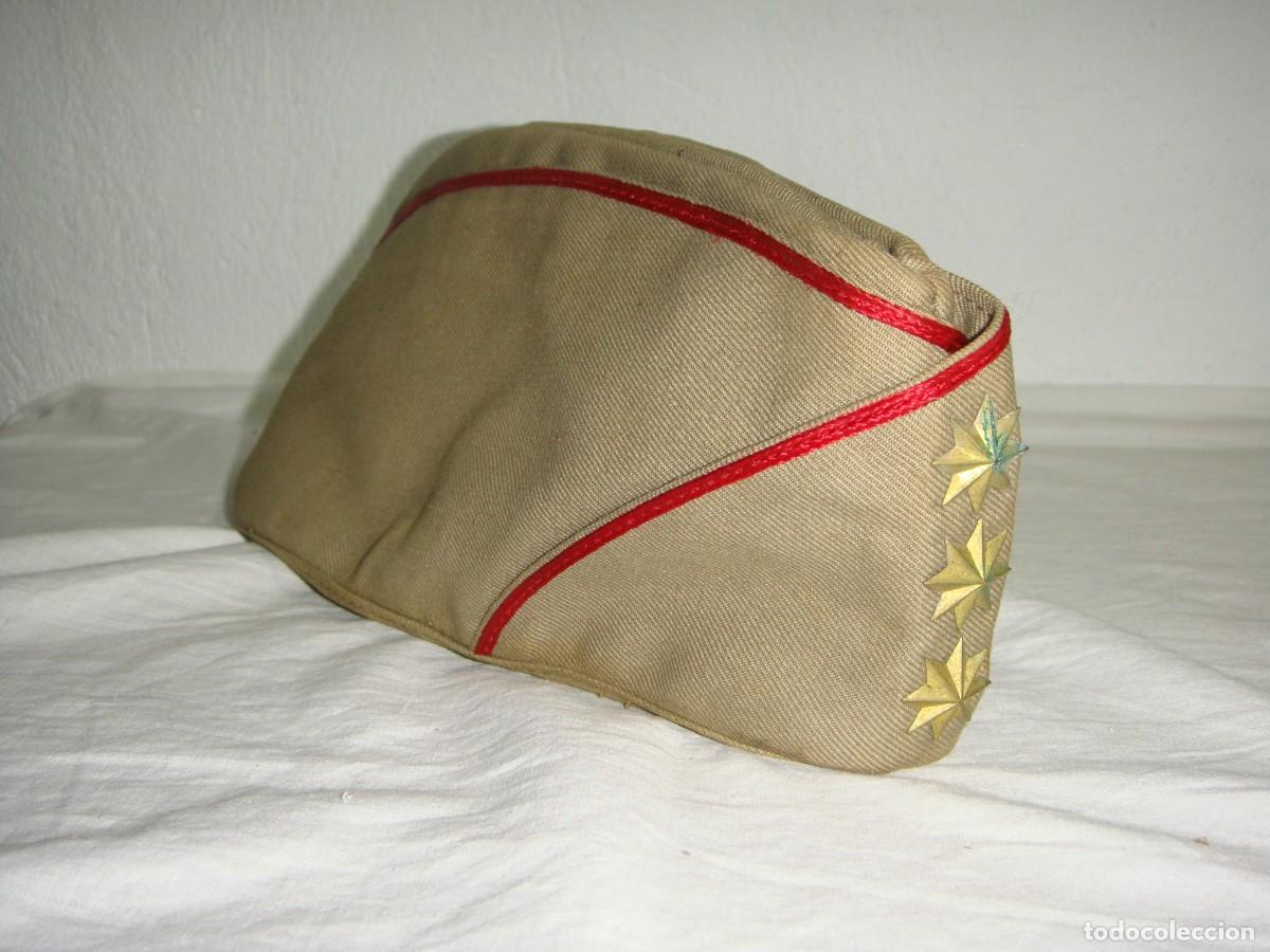 Militaria: Gorra de Pl&aacute;tano. Ej&eacute;rcito Espa&ntilde;ol. Coronel. - Foto 2
