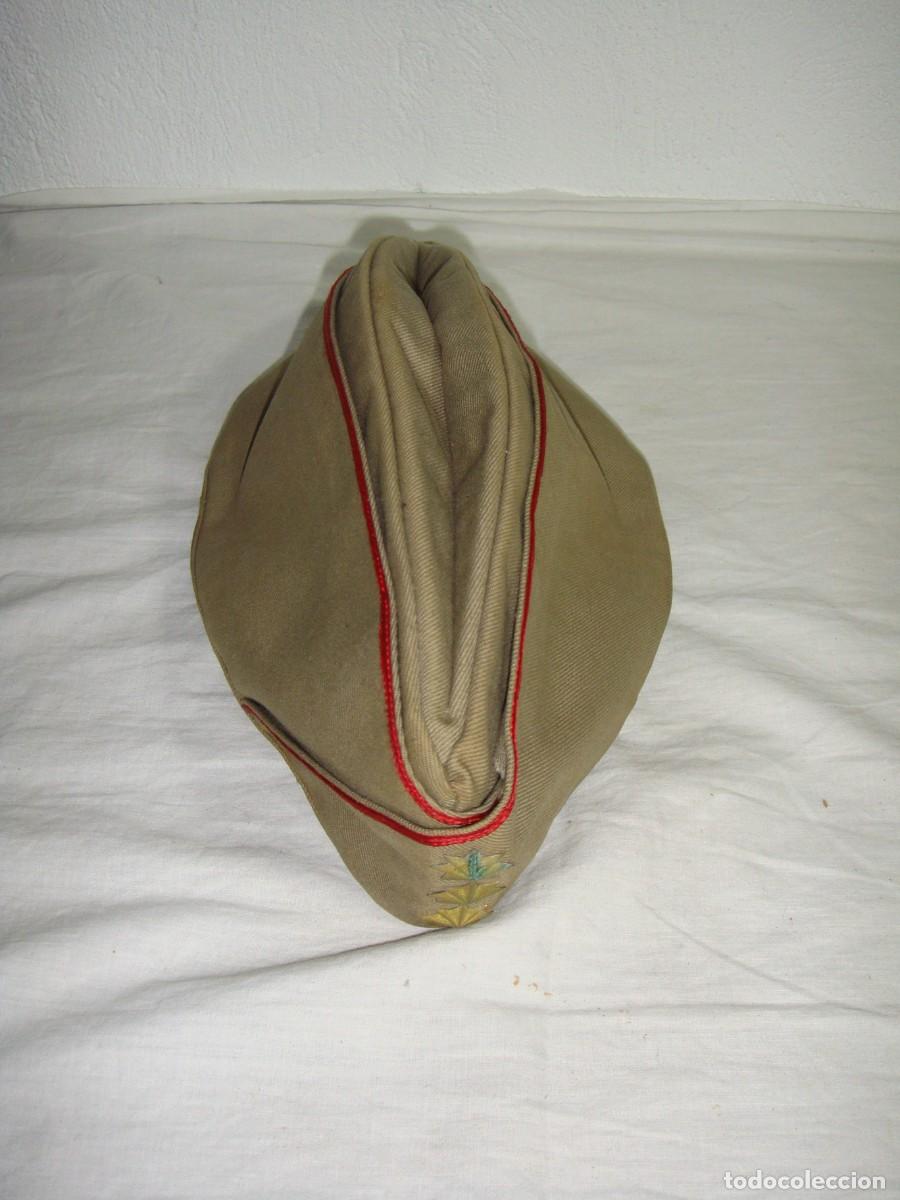 Militaria: Gorra de Pl&aacute;tano. Ej&eacute;rcito Espa&ntilde;ol. Coronel. - Foto 4