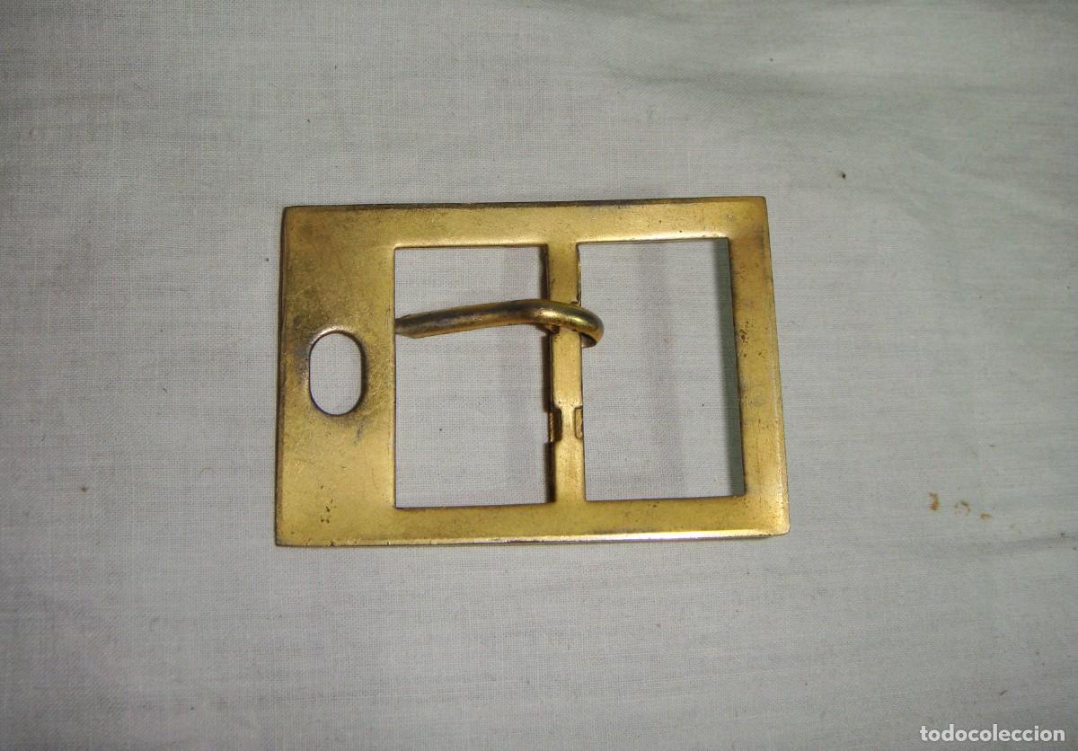 Militaria: Hebilla para cintur&oacute;n militar. - Foto 1