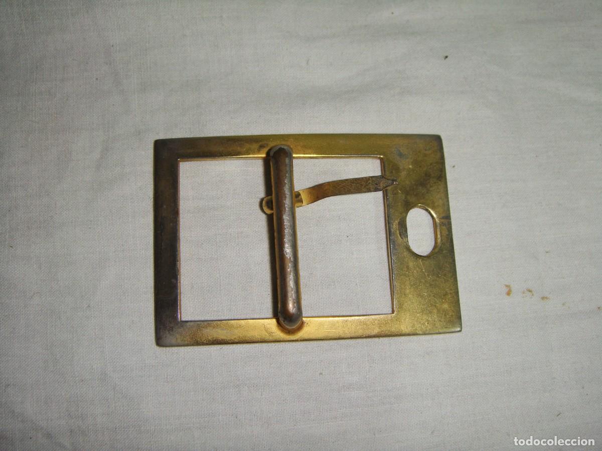 Militaria: Hebilla para cintur&oacute;n militar. - Foto 2