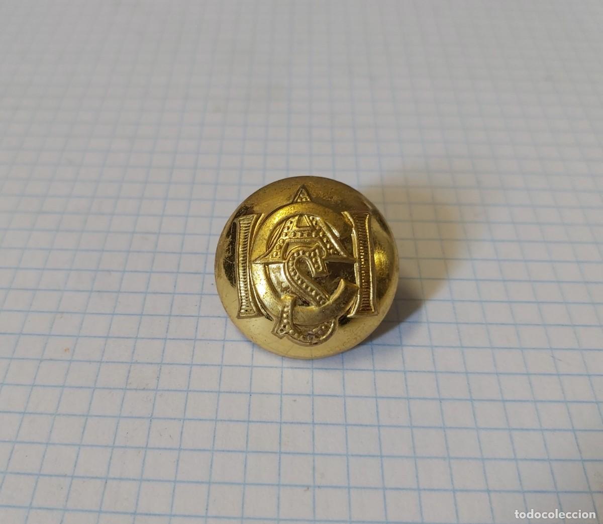 Militaria: Bot&oacute;n CSA ?, 25 mm - Foto 1