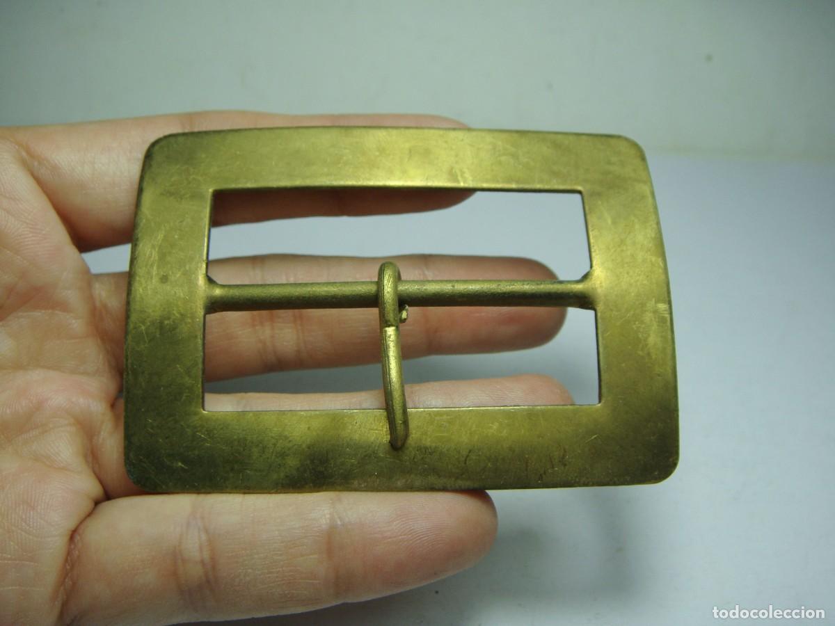 Militaria: Hebilla para cintur&oacute;n militar. - Foto 1