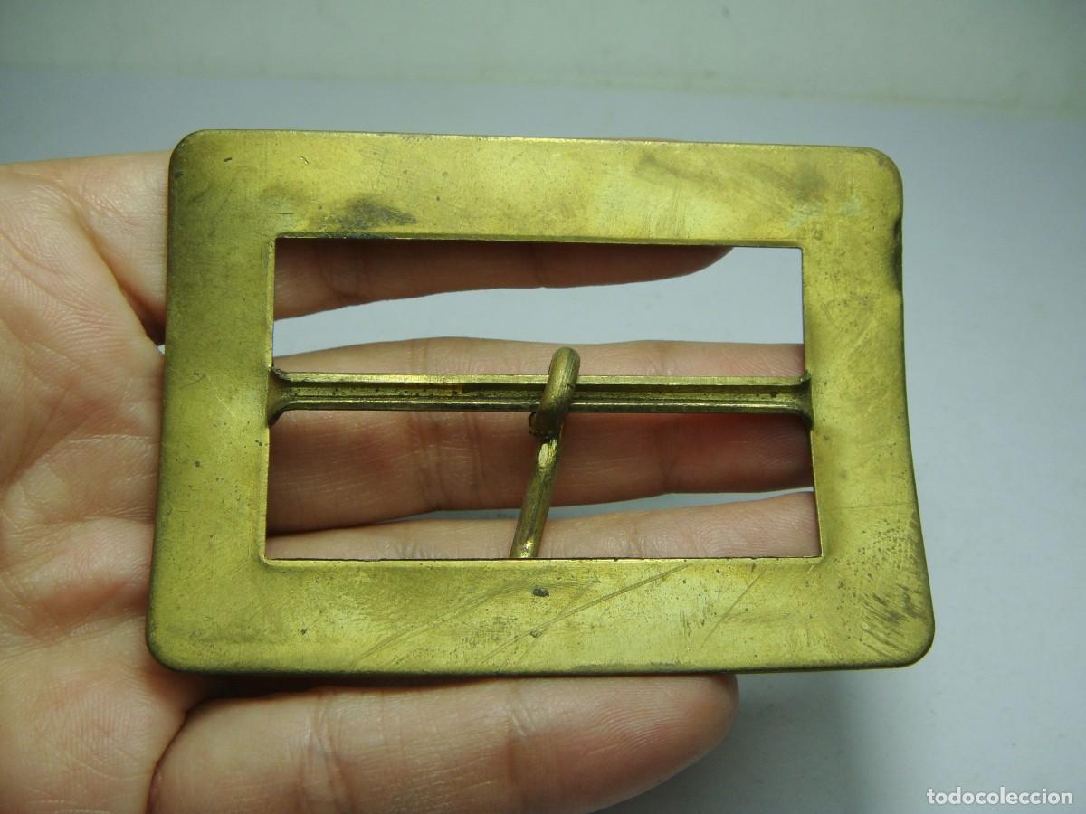 Militaria: Hebilla para cintur&oacute;n militar. - Foto 3