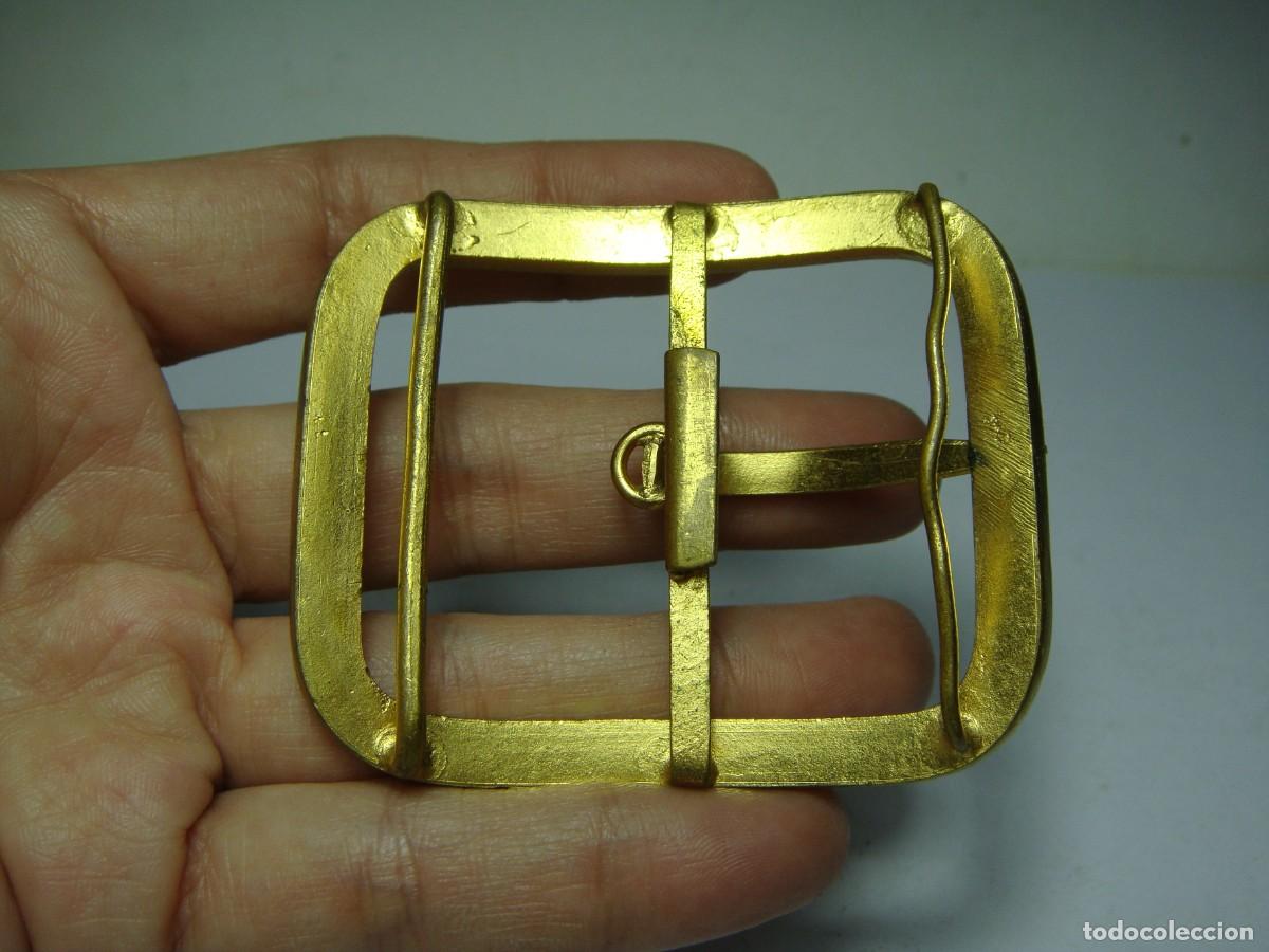 Militaria: Hebilla para cintur&oacute;n militar. - Foto 2