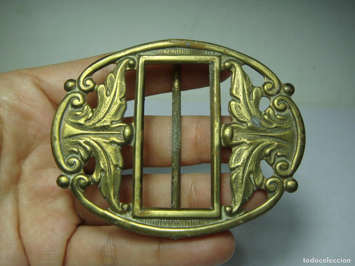 Militaria: Hebilla para cintur&oacute;n militar. - Foto 1