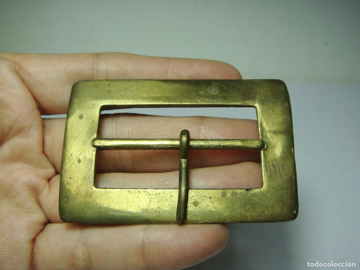 Militaria: Hebilla para cintur&oacute;n militar. - Foto 2