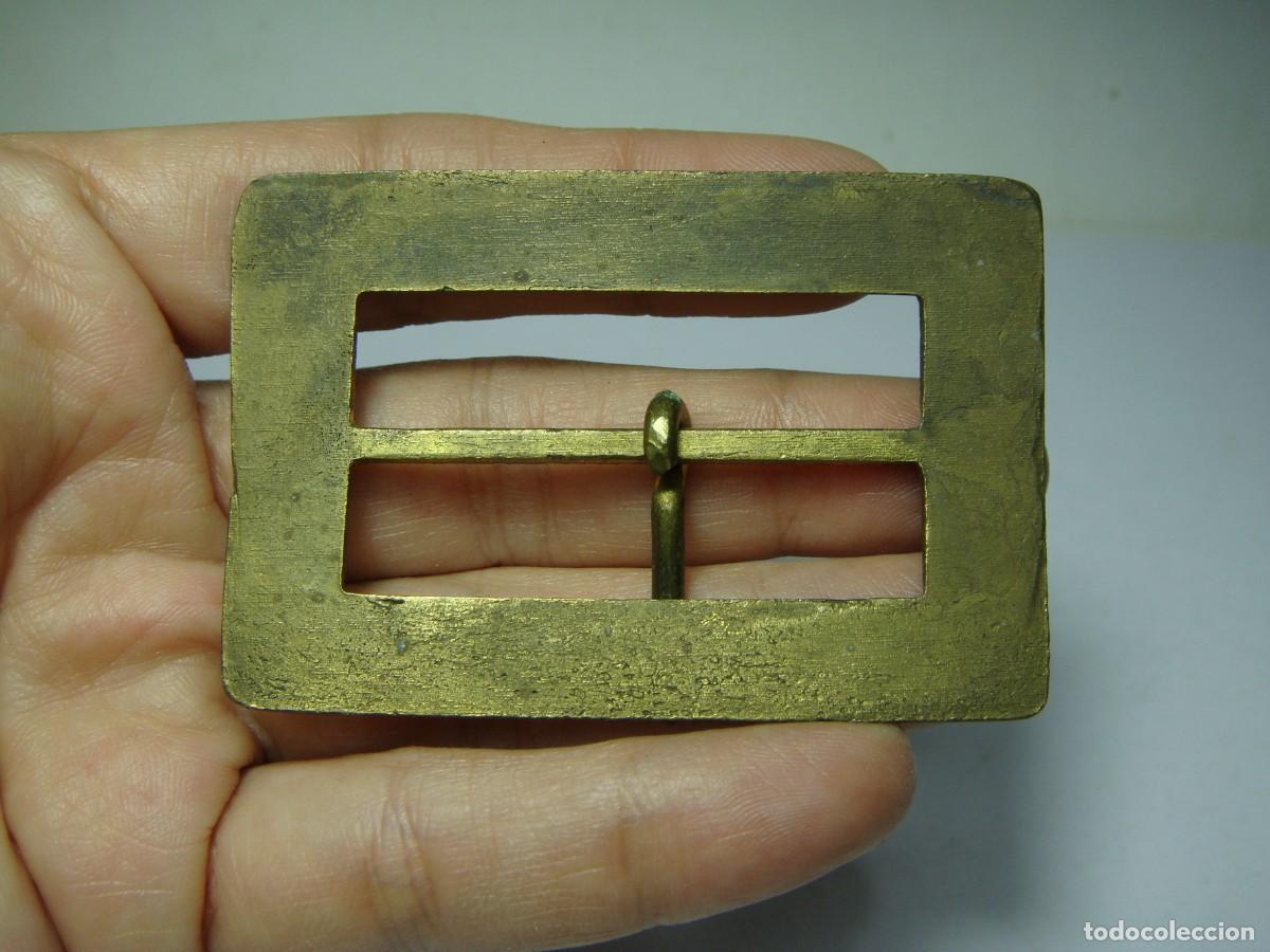 Militaria: Hebilla para cintur&oacute;n militar. - Foto 3
