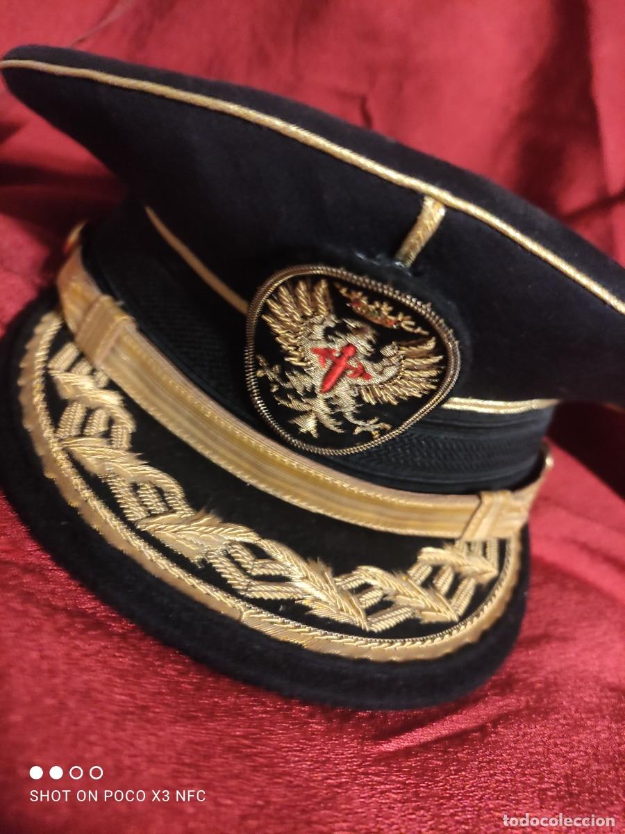 Militaria: Gorra de gala de General - Foto 1