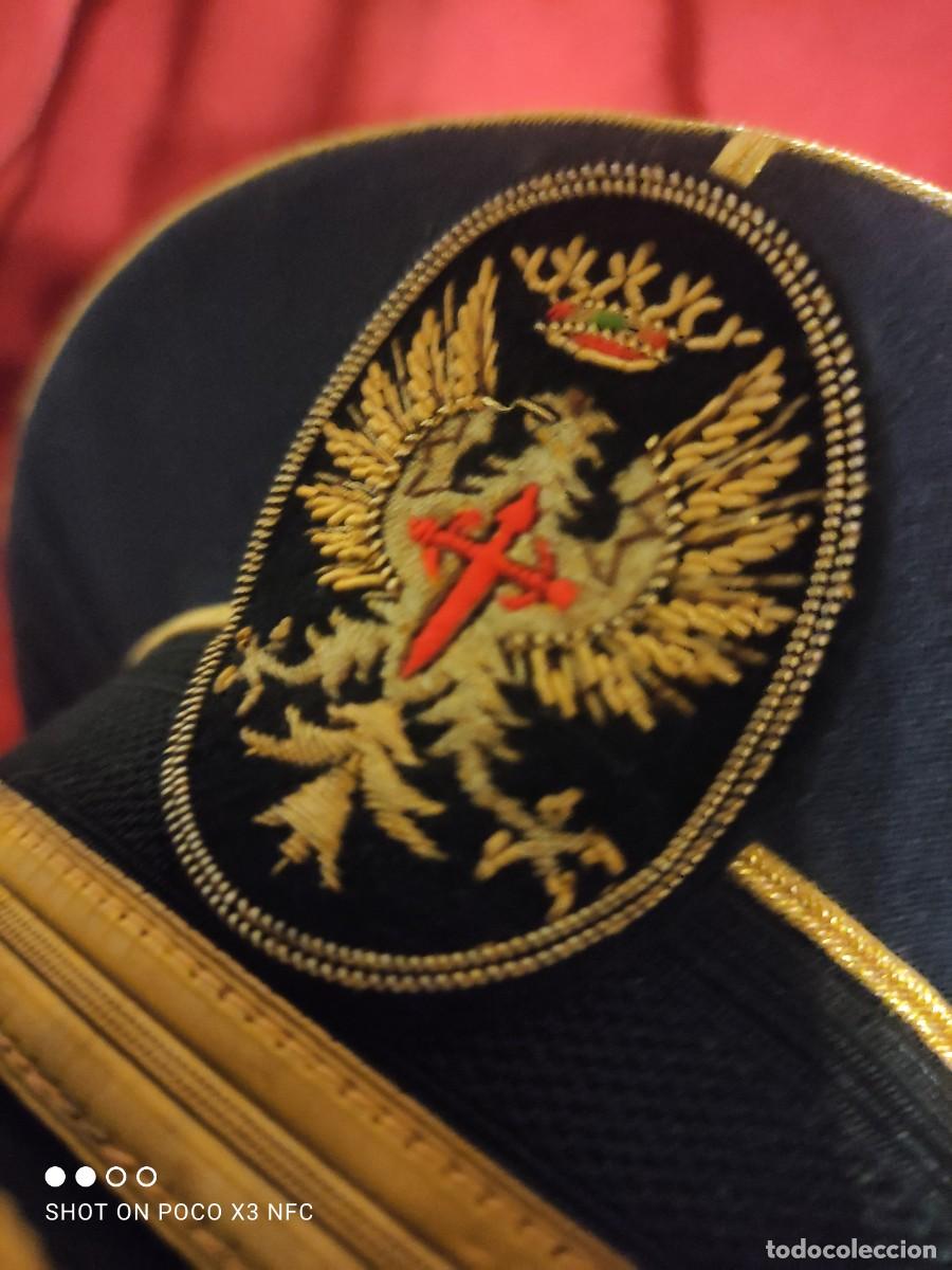 Militaria: Gorra de gala de General - Foto 2
