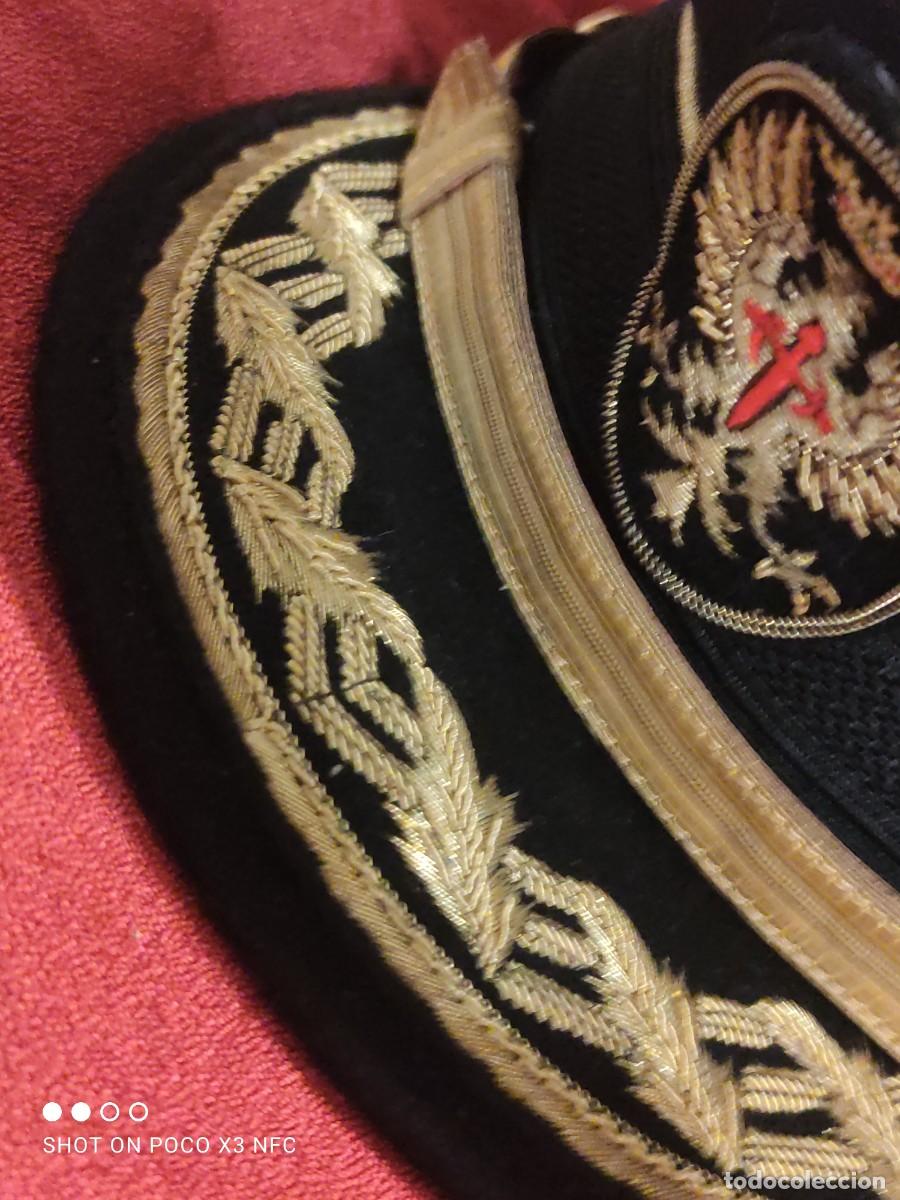 Militaria: Gorra de gala de General - Foto 3
