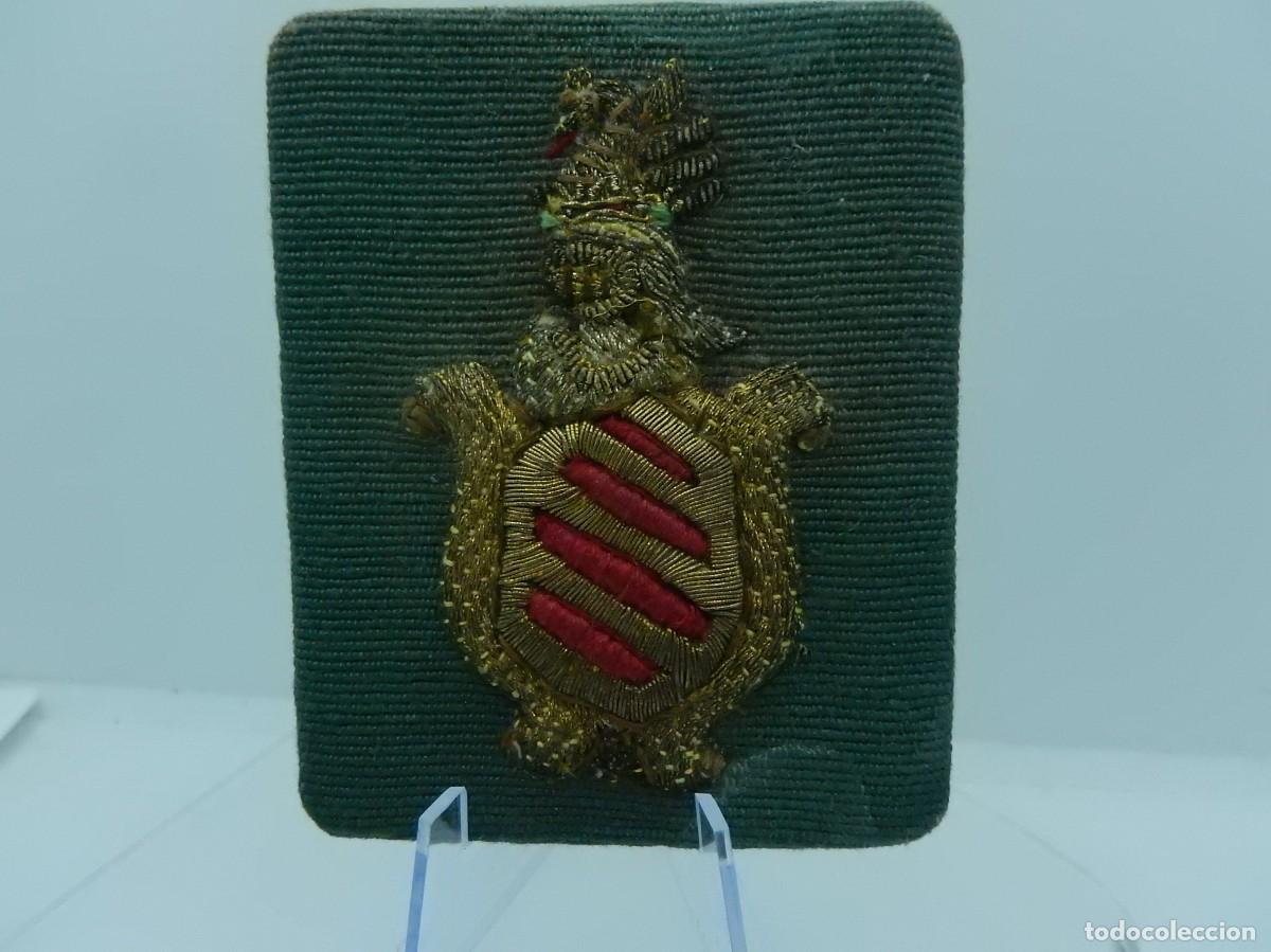 Militaria: Hebilla bordada. Sin m&aacute;s datos. - Foto 1
