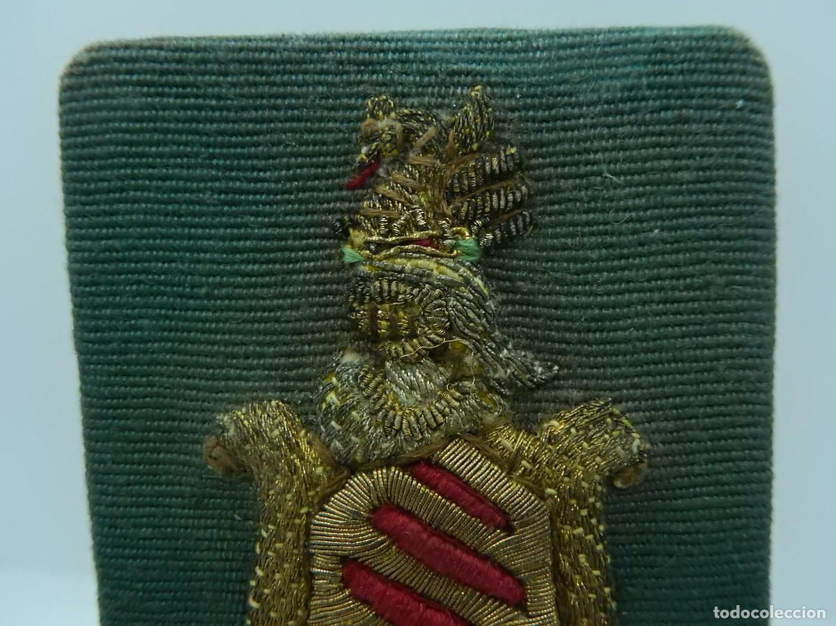 Militaria: Hebilla bordada. Sin m&aacute;s datos. - Foto 3