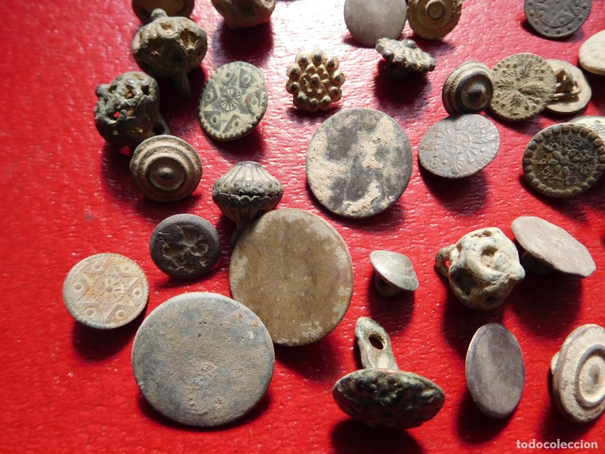 Militaria: Lote de botones antiguos - Foto 4