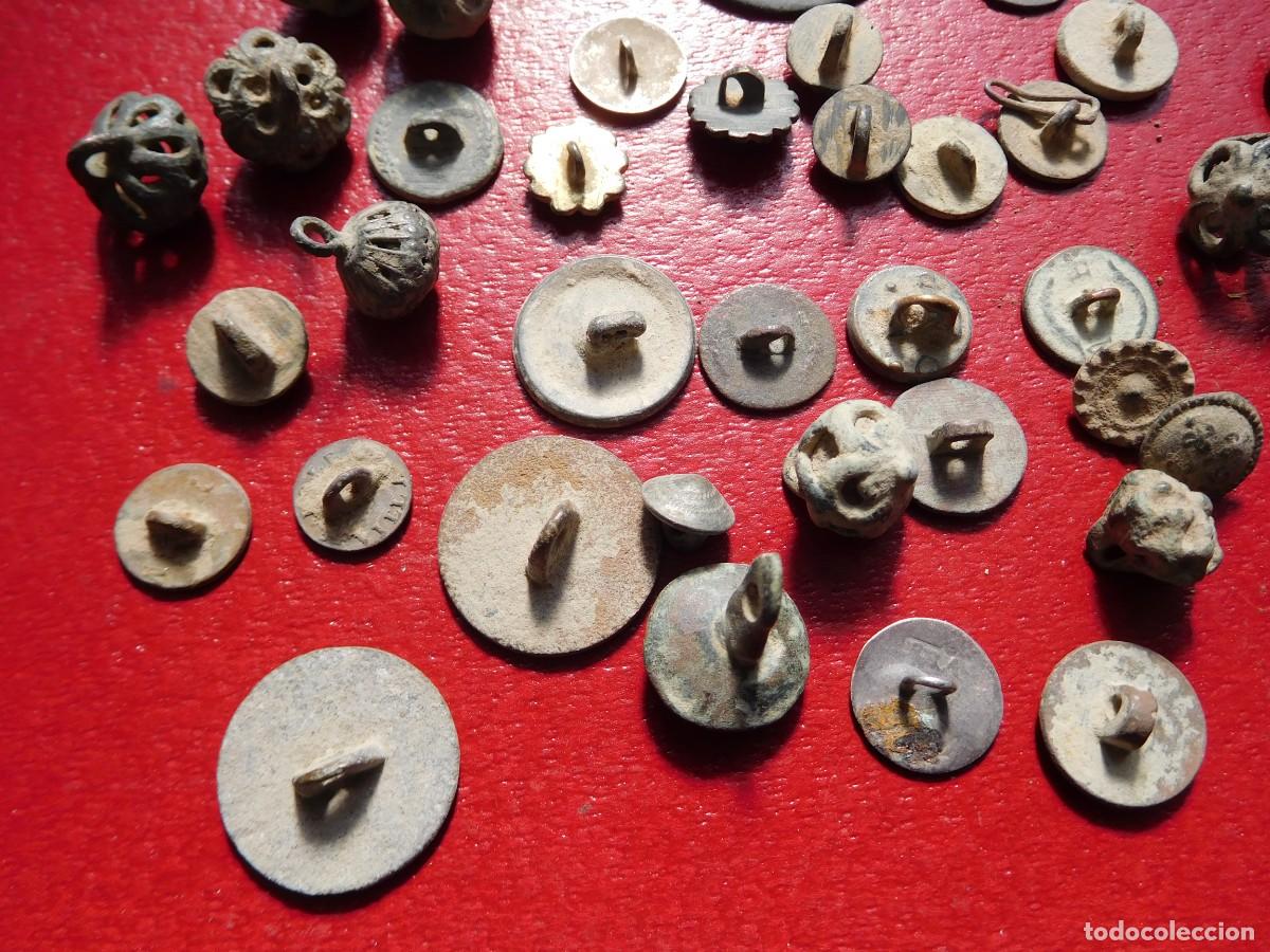 Militaria: Lote de botones antiguos - Foto 10