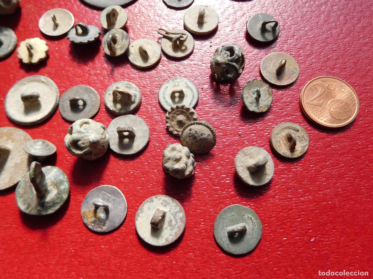 Militaria: Lote de botones antiguos - Foto 11