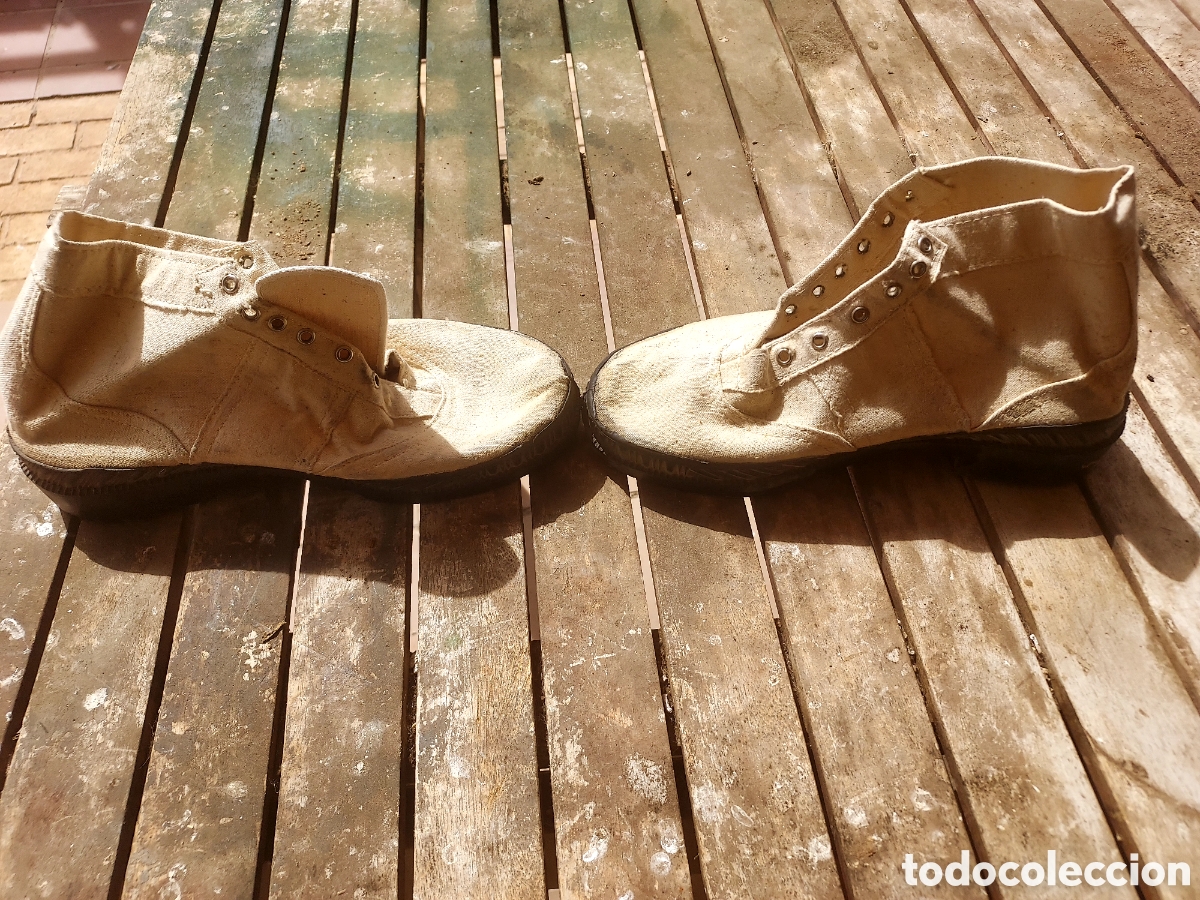 Militaria: Bota alpargato del ej&eacute;rcito espa&ntilde;ol - Foto 1