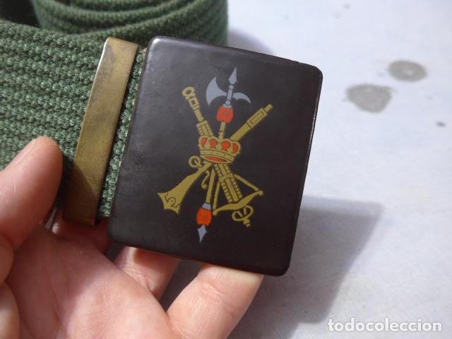 Militaria: HEBILLA DE LA LEGION EAPA&Ntilde;OLA CON CINTURON - Foto 2