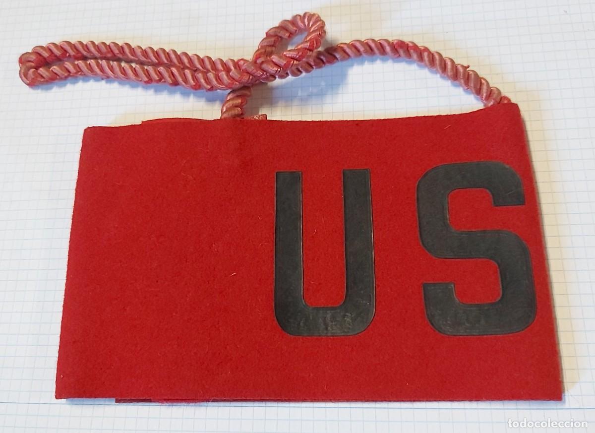 Militaria: Brazalete US, rojo - Foto 1