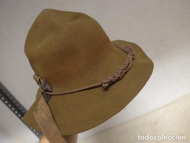 Militaria: Antiguo gorro de boy scouts... original. - Foto 4