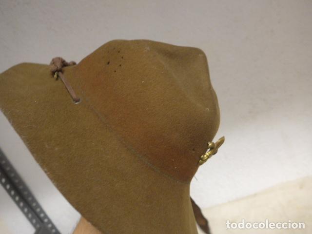 Militaria: Antiguo gorro de boy scouts... original. - Foto 5