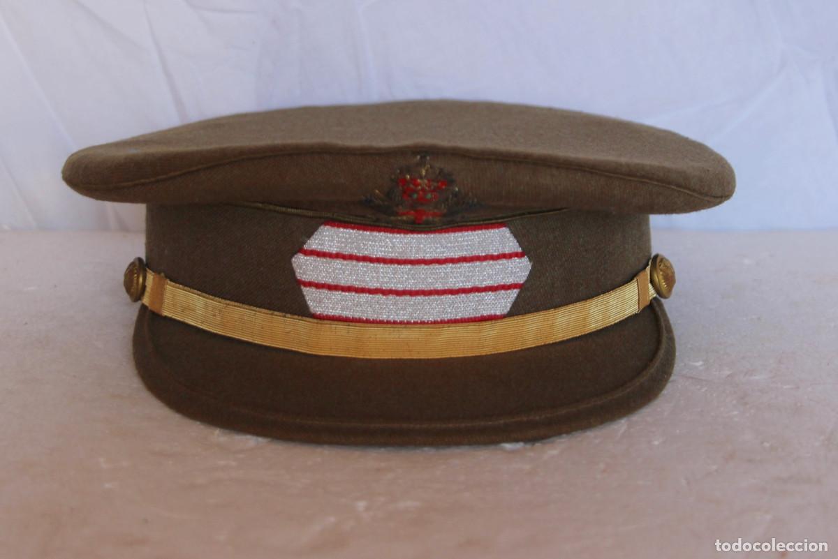 Militaria: gorra de plato de sargento ejercito espa&ntilde;ol - Foto 1