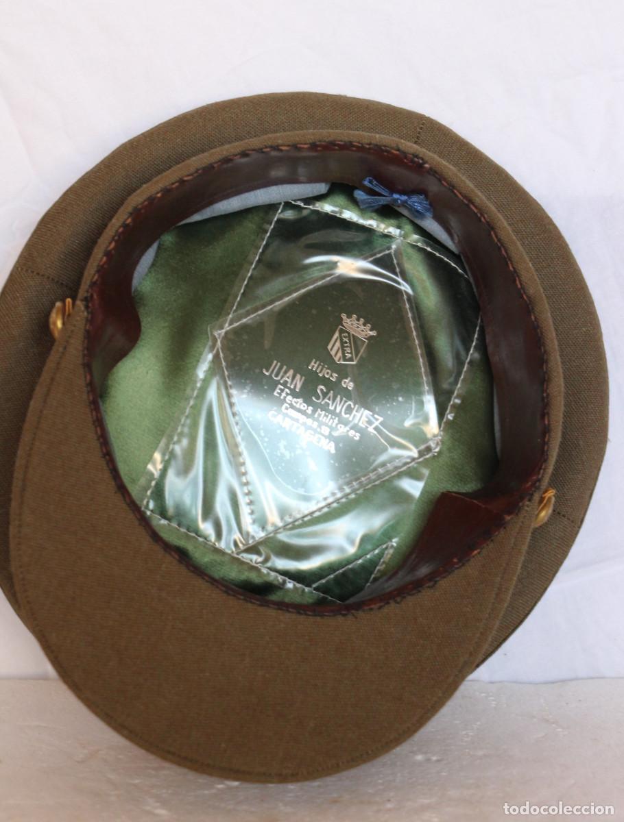 Militaria: gorra de plato de sargento ejercito espa&ntilde;ol - Foto 2