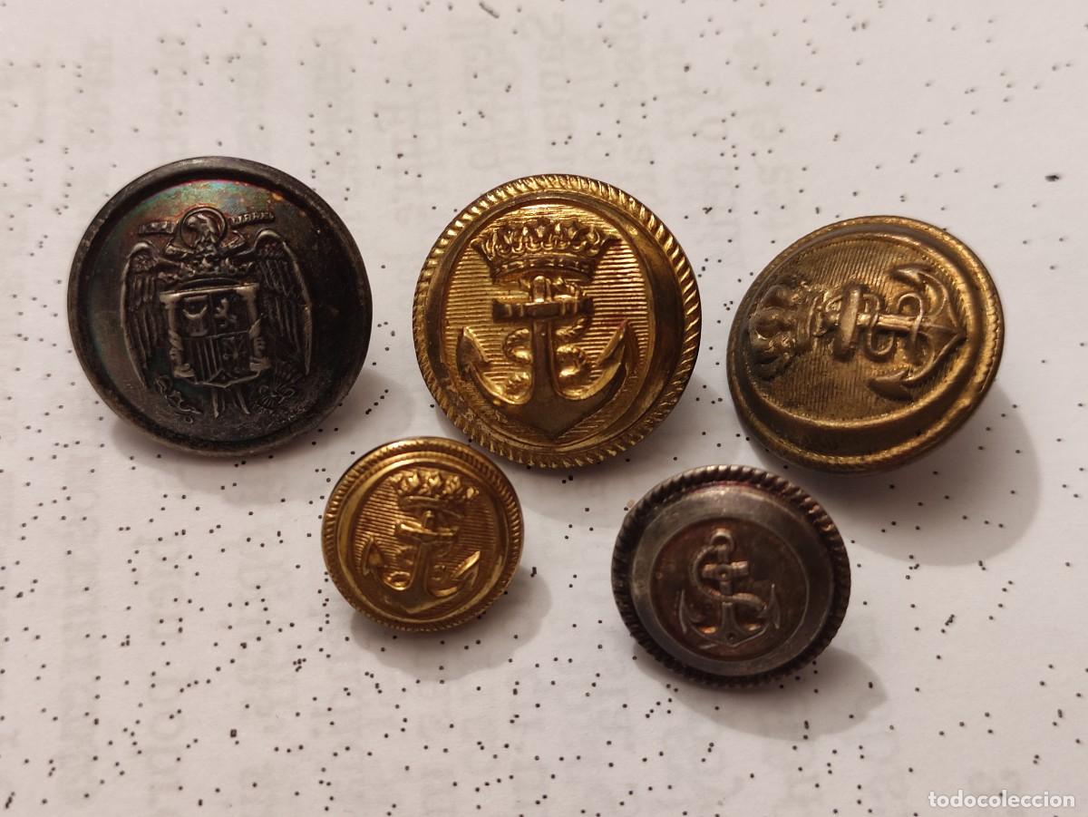Militaria: BOTONES MARINA VARIOS - Foto 1