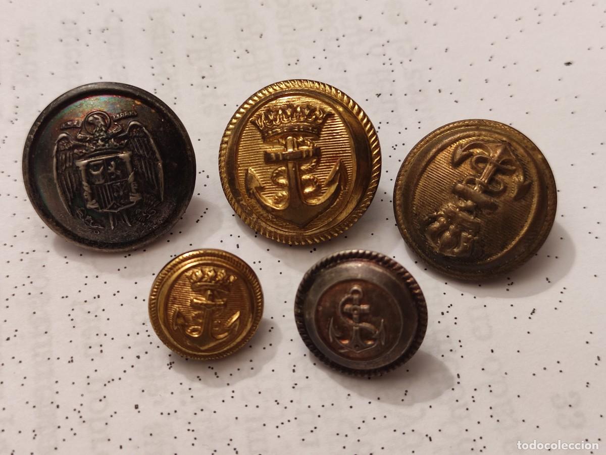Militaria: BOTONES MARINA VARIOS - Foto 3