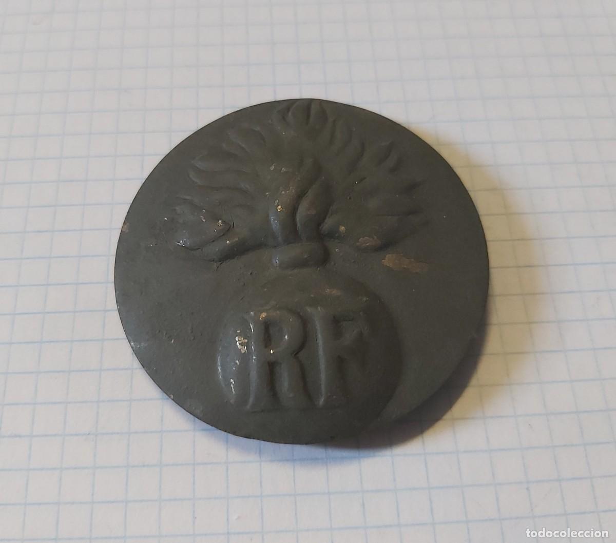 Militaria: Chapa de casco franc&eacute;s - Foto 1
