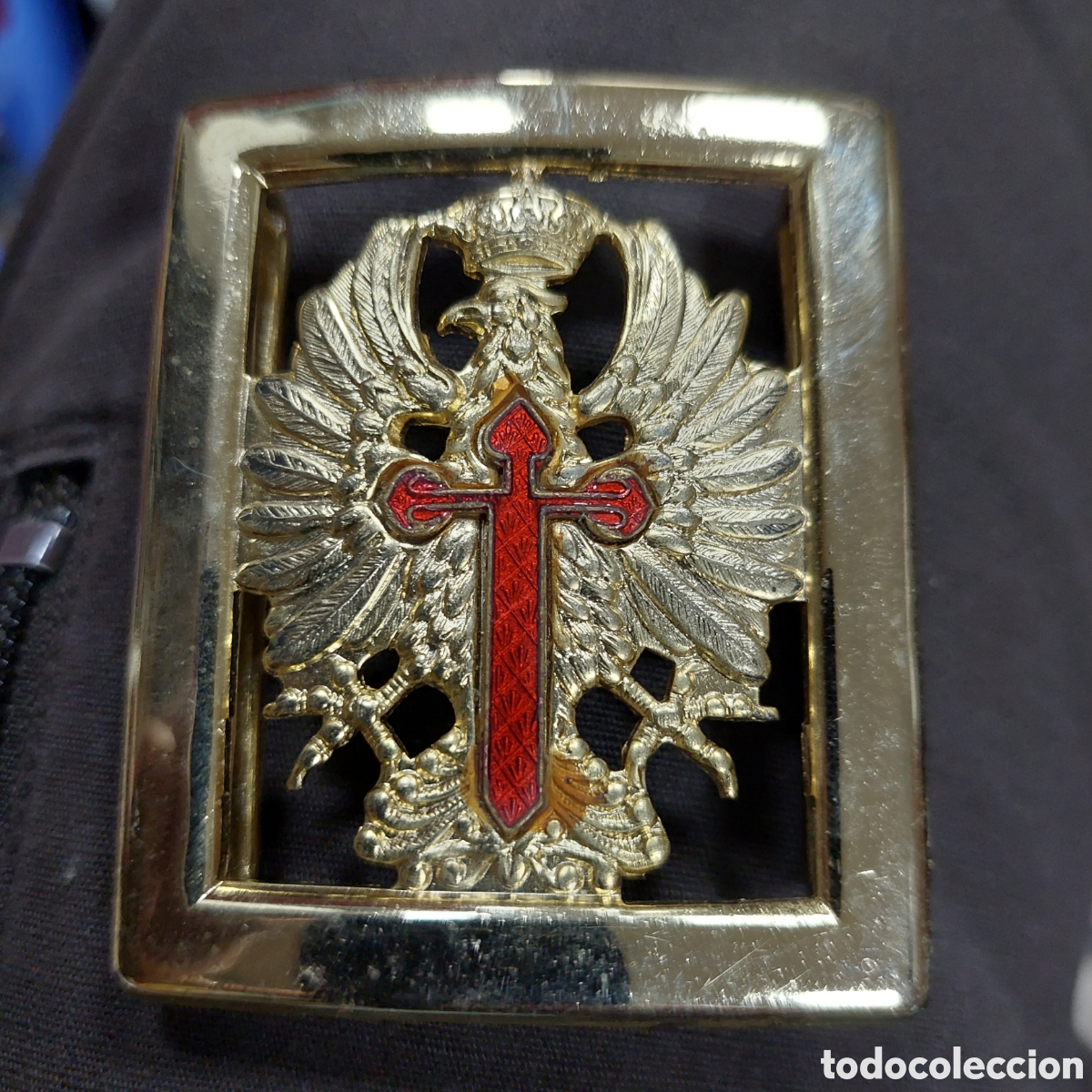 Militaria: Hebilla del Ej&eacute;rcito de Tierra. - Foto 1