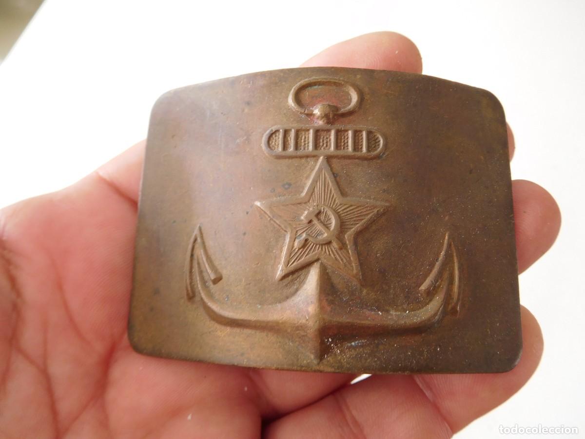 Militaria: Hebilla de la marina sovi&eacute;tica URSS - Foto 1